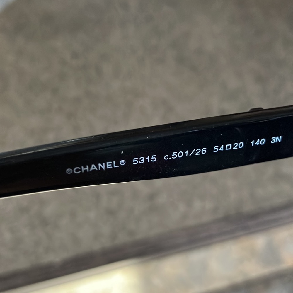 Black Chanel glasses - Picture 3 of 4
